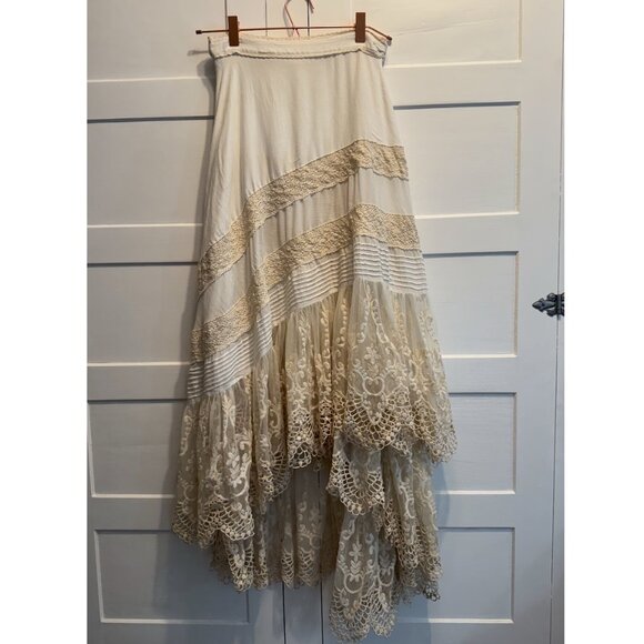 Spell - Vintage Peasant Girl Wrap Skirt - Picture 5 of 10